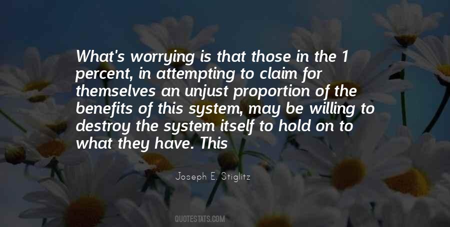 Joseph E. Stiglitz Quotes #1730786