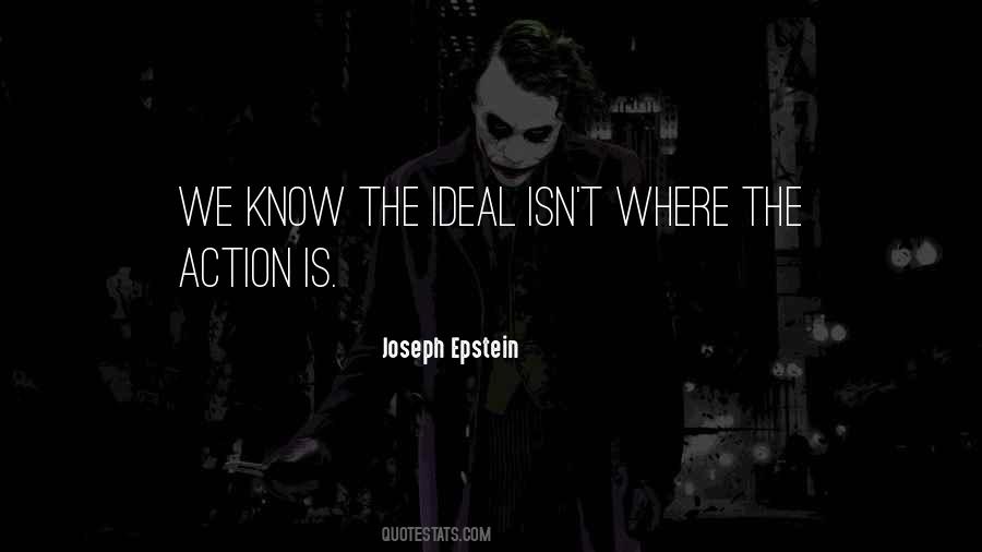 Joseph Epstein Quotes #1375162