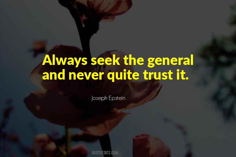 Joseph Epstein Quotes #1865339