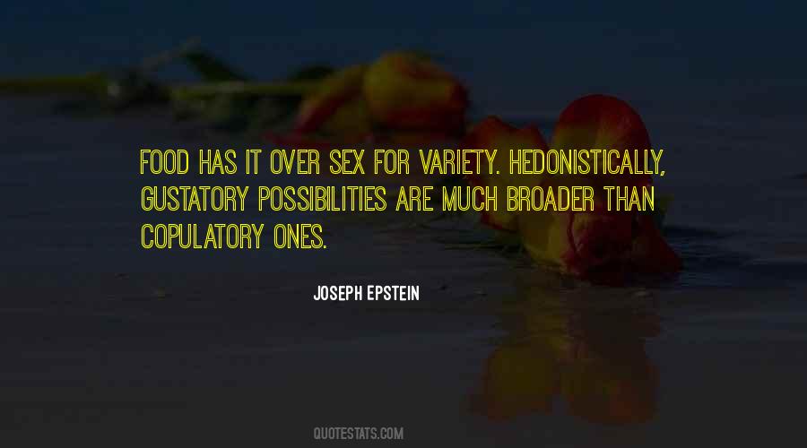 Joseph Epstein Quotes #224215