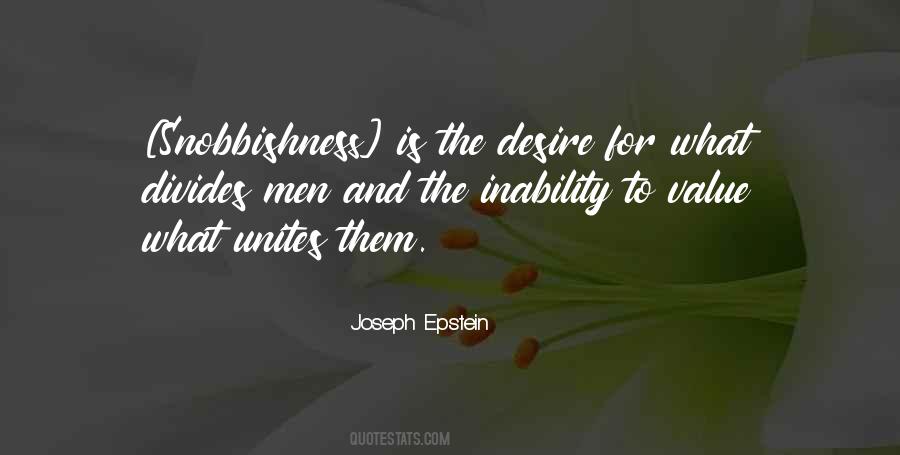 Joseph Epstein Quotes #240094
