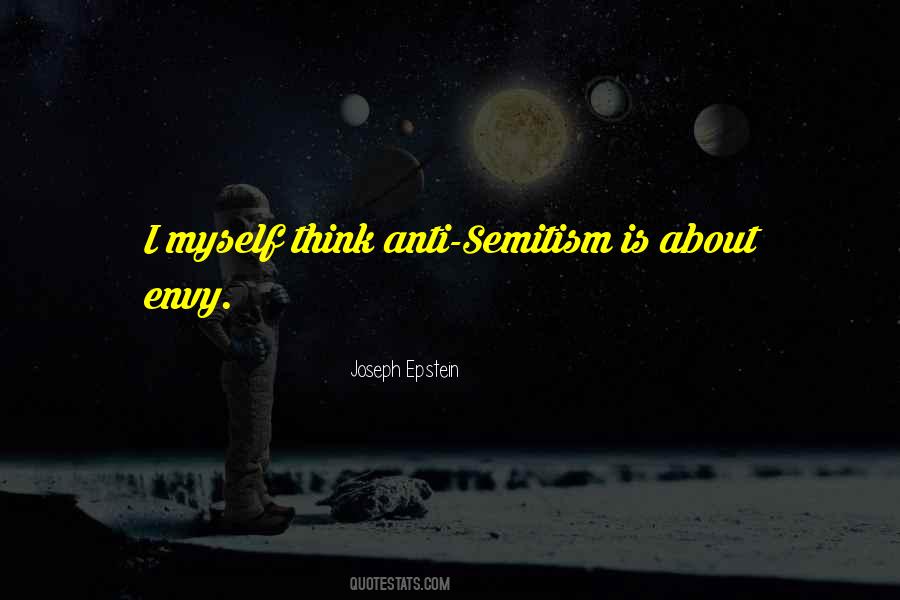 Joseph Epstein Quotes #640617