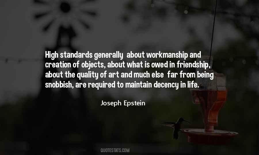 Joseph Epstein Quotes #753152