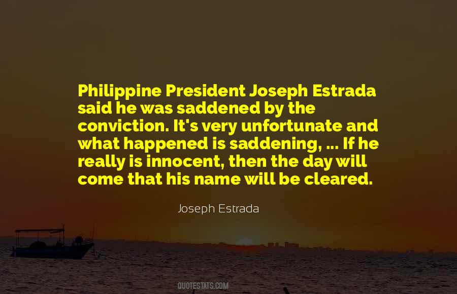Joseph Estrada Quotes #527088