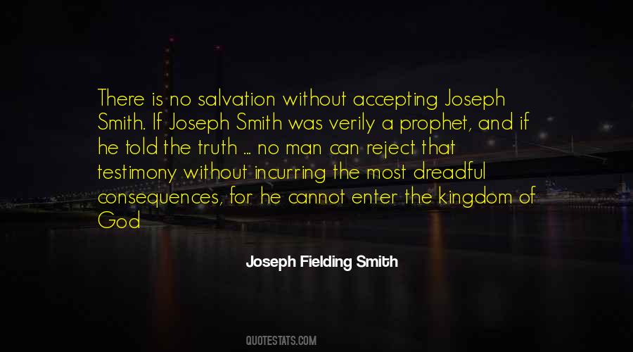 Joseph Fielding Smith Quotes #1044408