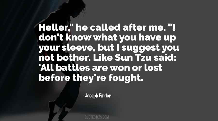 Joseph Finder Quotes #1085287