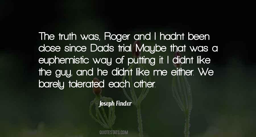 Joseph Finder Quotes #1376837