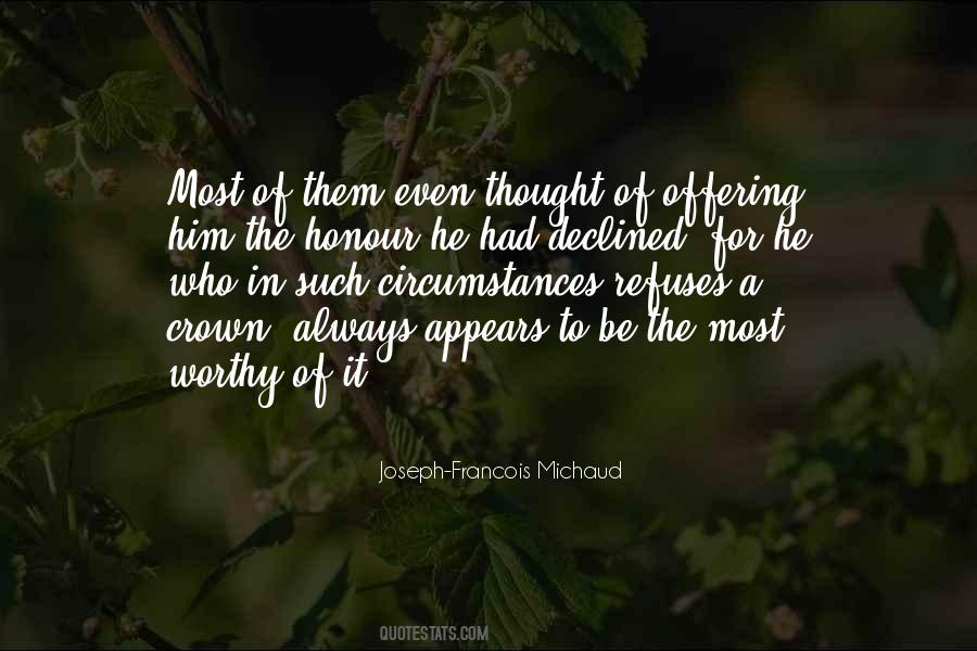 Joseph-Francois Michaud Quotes #1122749