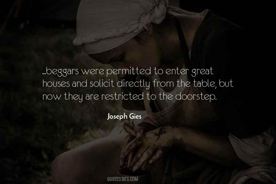 Joseph Gies Quotes #1631436