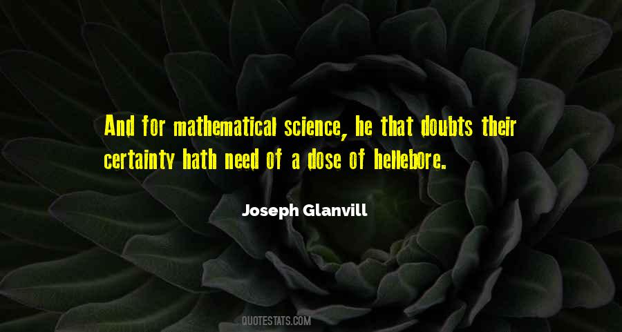 Joseph Glanvill Quotes #1253405