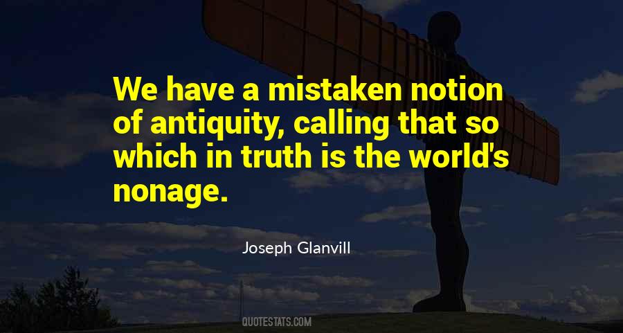 Joseph Glanvill Quotes #1860831