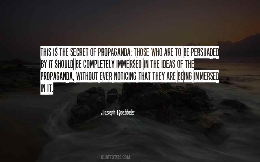 Joseph Goebbels Quotes #1117945