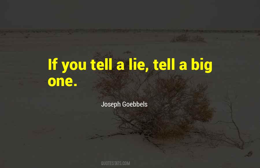 Joseph Goebbels Quotes #1232834
