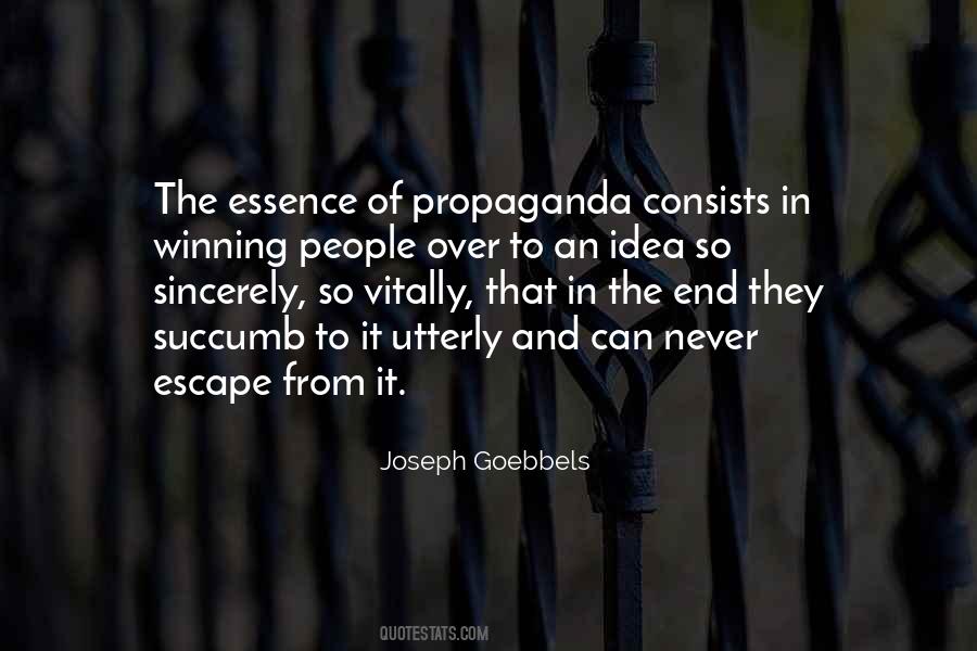 Joseph Goebbels Quotes #1563279