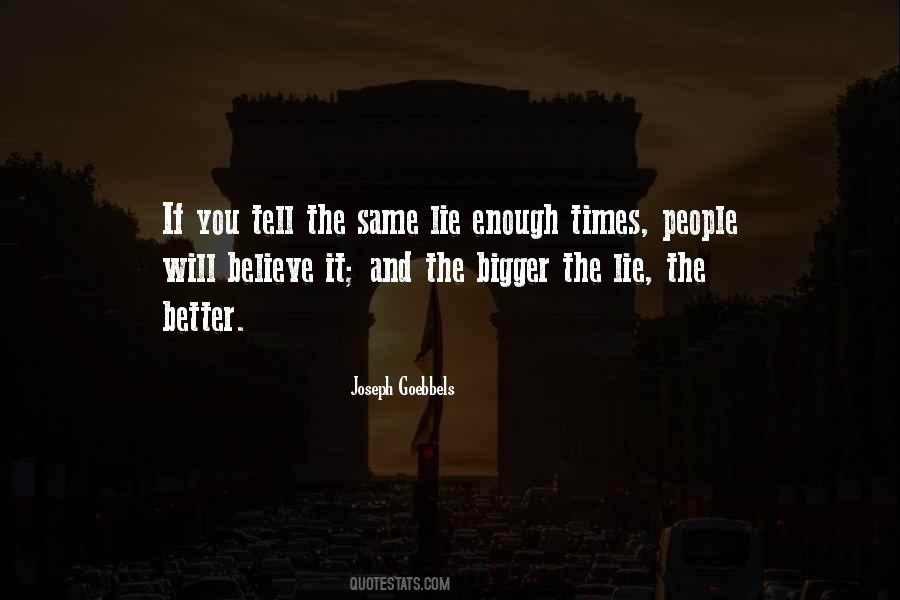 Joseph Goebbels Quotes #799859