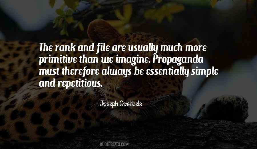 Joseph Goebbels Quotes #92127