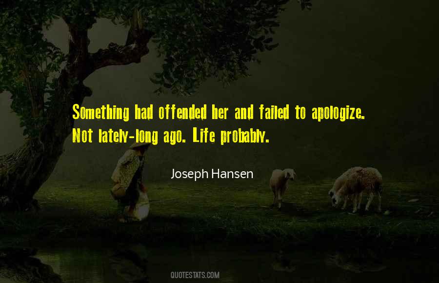 Joseph Hansen Quotes #1242105
