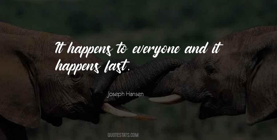 Joseph Hansen Quotes #249778