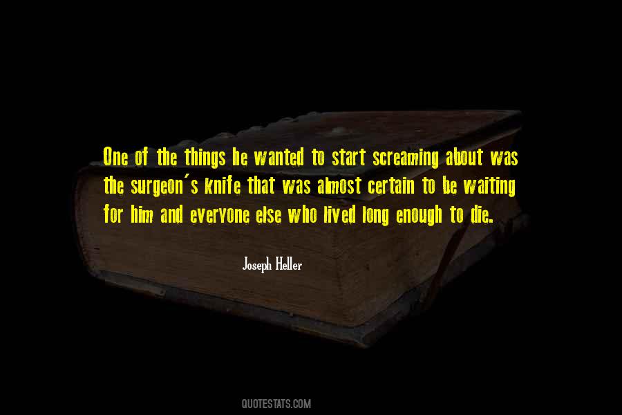 Joseph Heller Quotes #183781