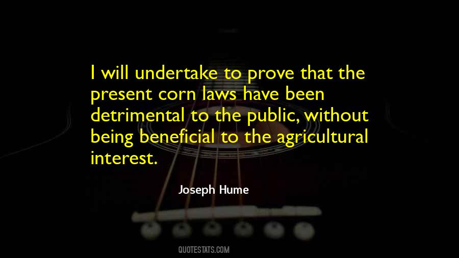 Joseph Hume Quotes #1060457