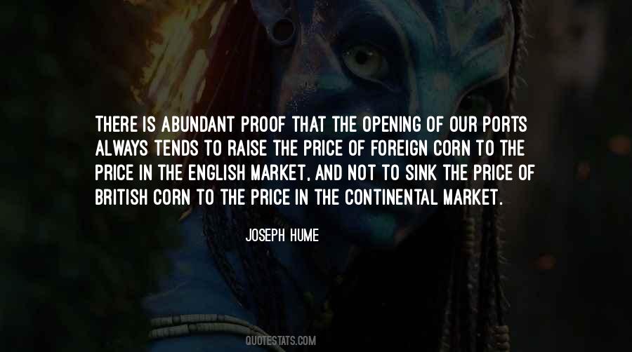 Joseph Hume Quotes #38888