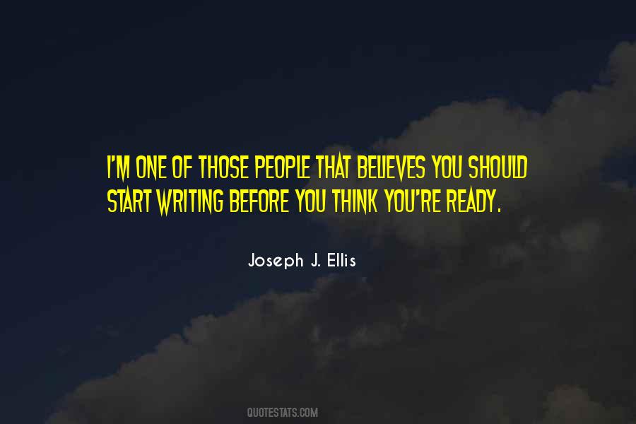 Joseph J. Ellis Quotes #1828336