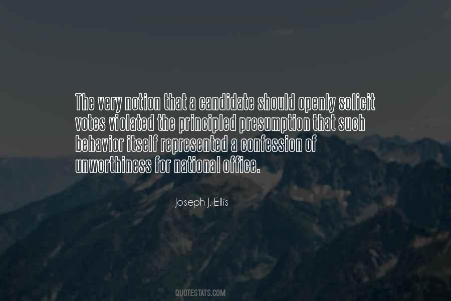 Joseph J. Ellis Quotes #473119