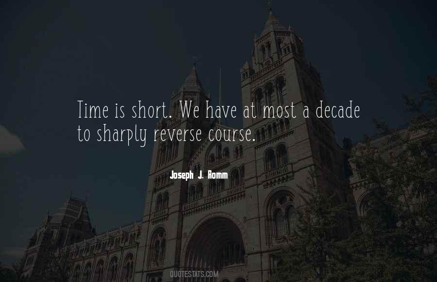 Joseph J. Romm Quotes #333898