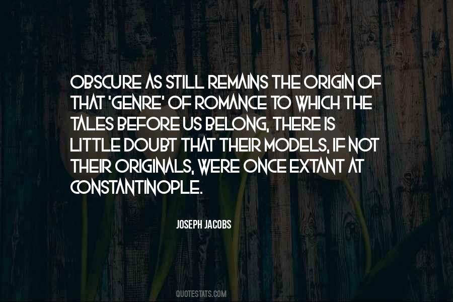 Joseph Jacobs Quotes #165543