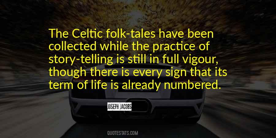 Joseph Jacobs Quotes #469310