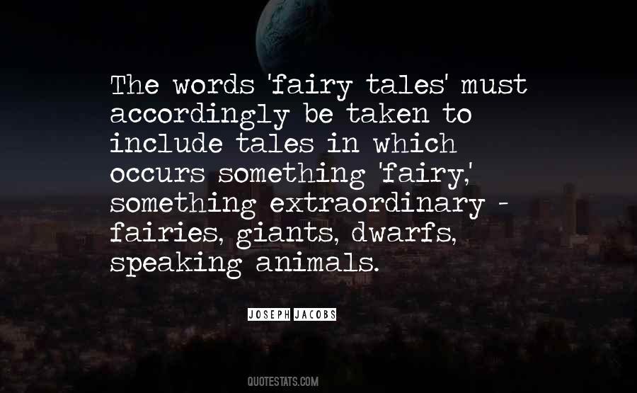 Joseph Jacobs Quotes #522053
