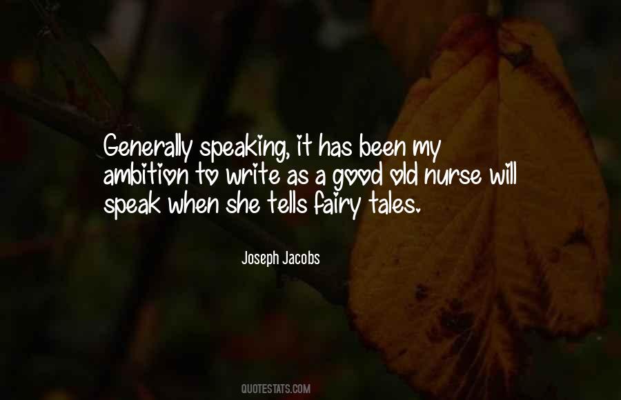 Joseph Jacobs Quotes #943055