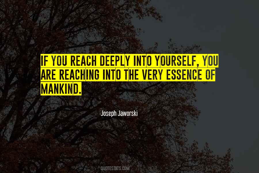 Joseph Jaworski Quotes #182389