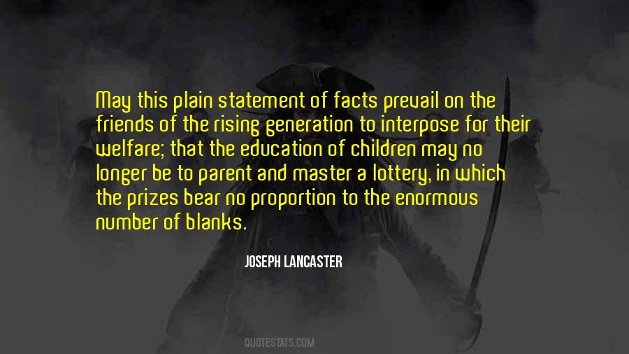 Joseph Lancaster Quotes #175488