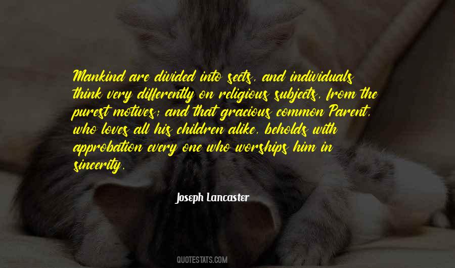 Joseph Lancaster Quotes #237356