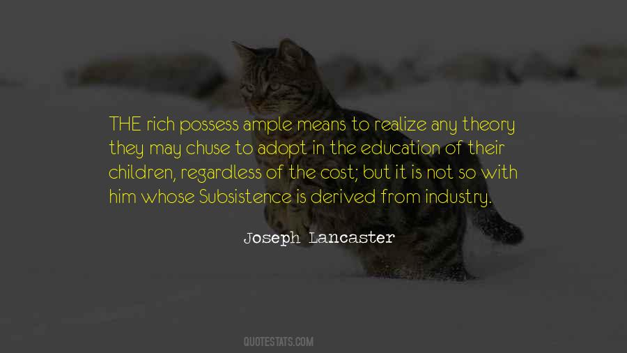 Joseph Lancaster Quotes #810688