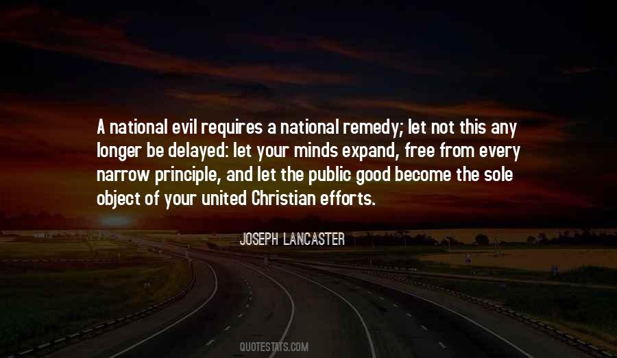 Joseph Lancaster Quotes #858477