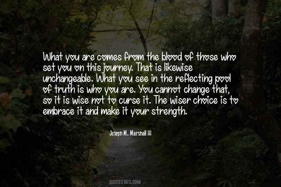 Joseph M. Marshall III Quotes #930731