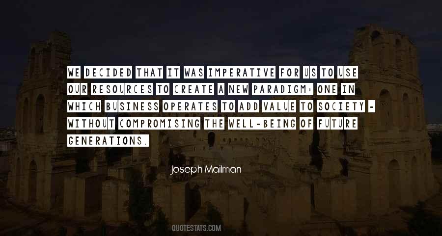 Joseph Mailman Quotes #1151808