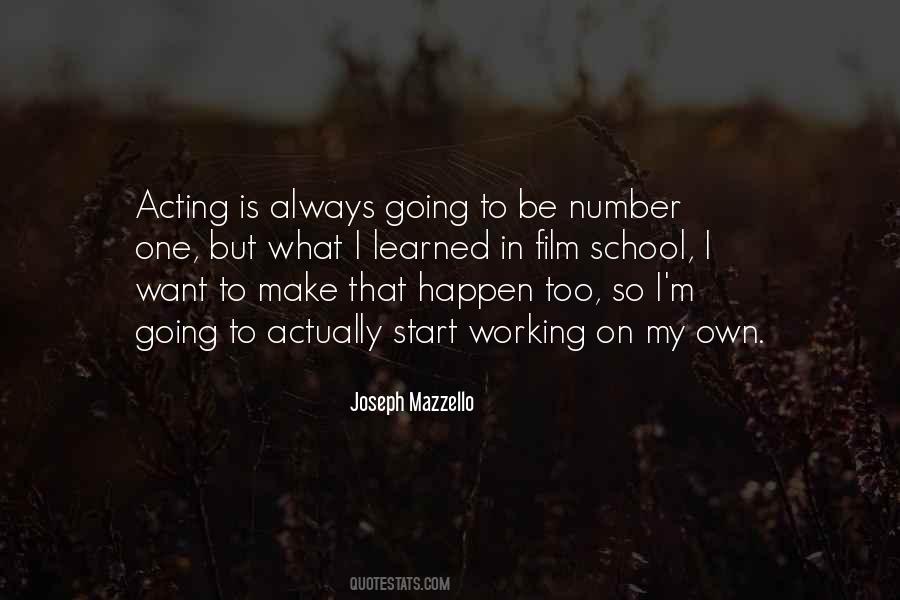 Joseph Mazzello Quotes #1750314