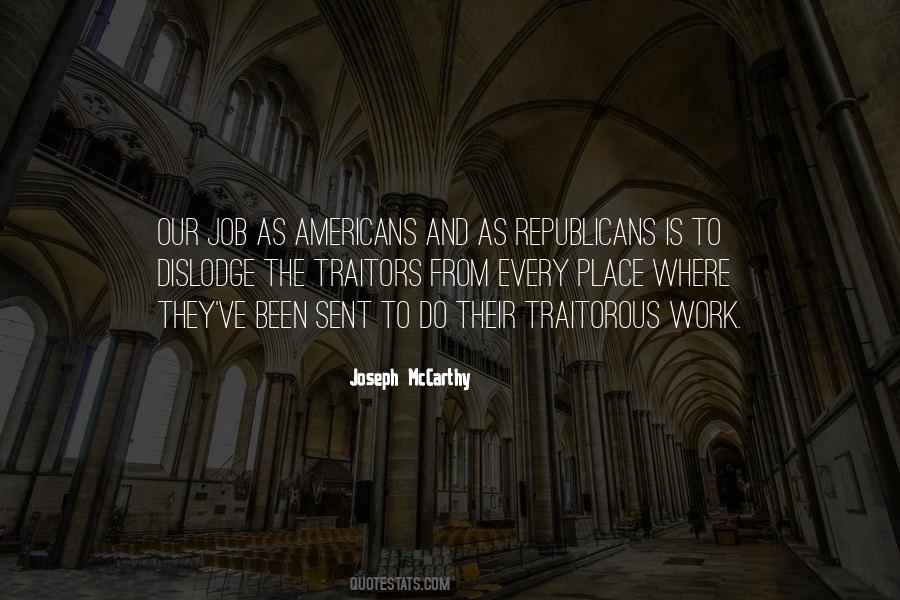 Joseph McCarthy Quotes #1075933