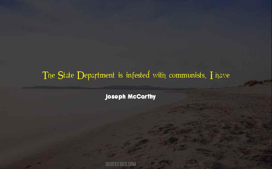 Joseph McCarthy Quotes #824934