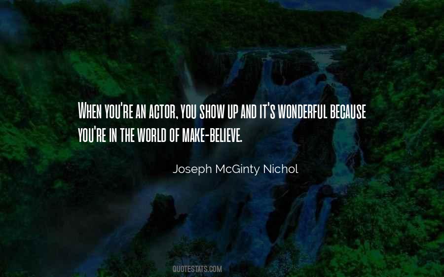 Joseph McGinty Nichol Quotes #1699461