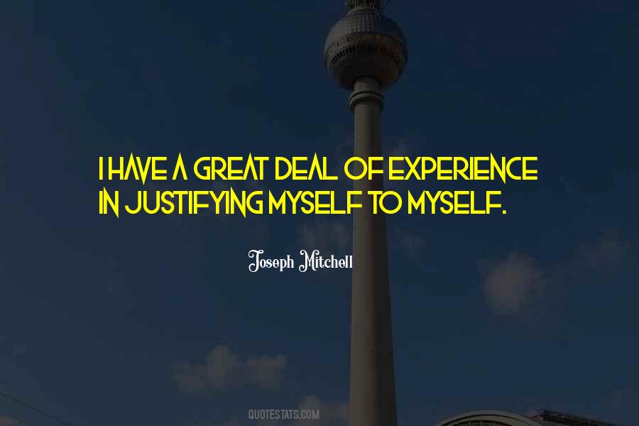 Joseph Mitchell Quotes #1595829