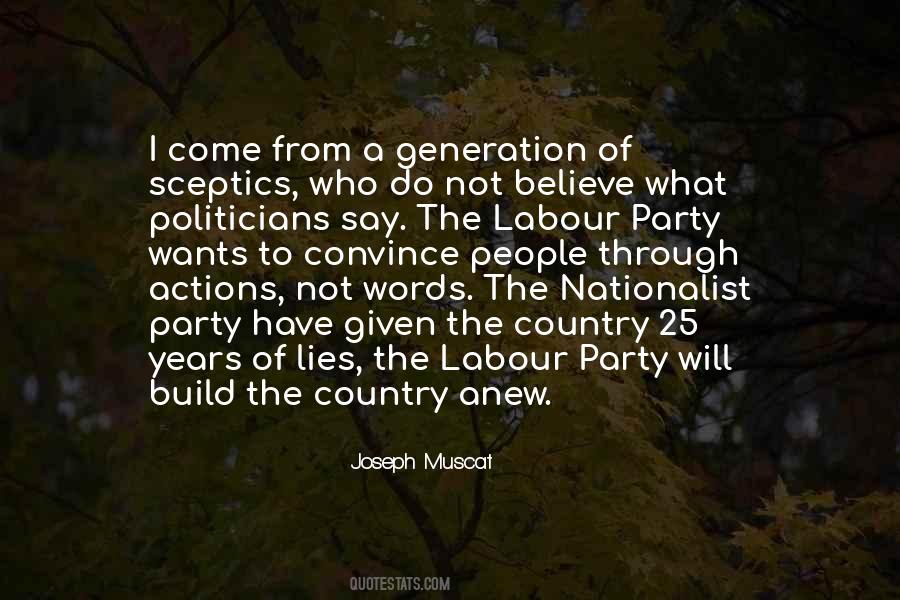 Joseph Muscat Quotes #549778