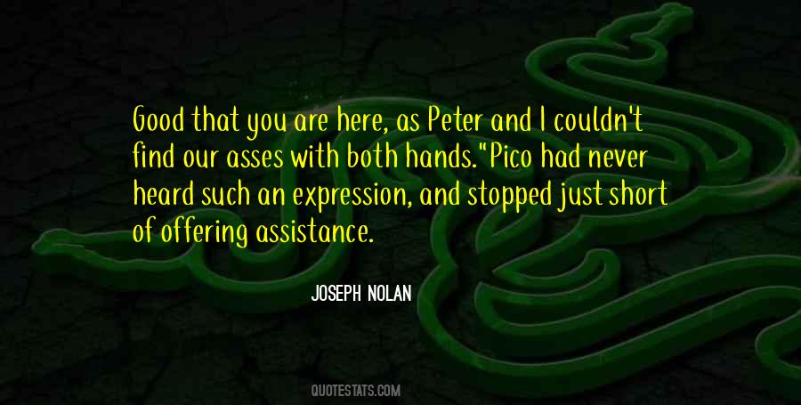Joseph Nolan Quotes #1588169 Joseph Nolan Quotes #1588169