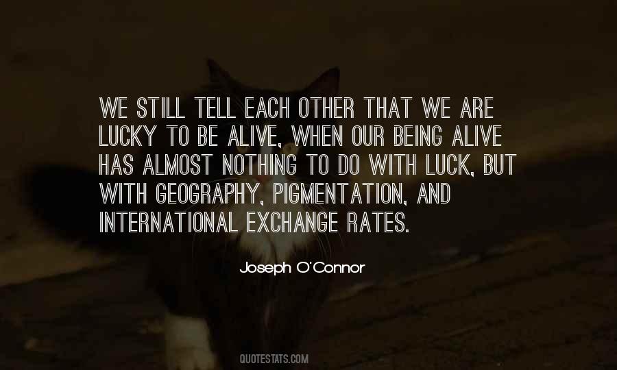 Joseph O'Connor Quotes #1212540