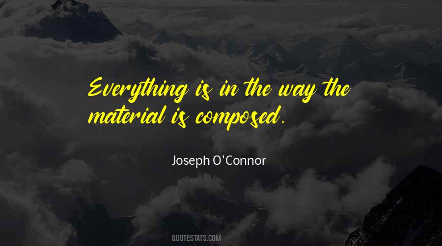 Joseph O'Connor Quotes #455253