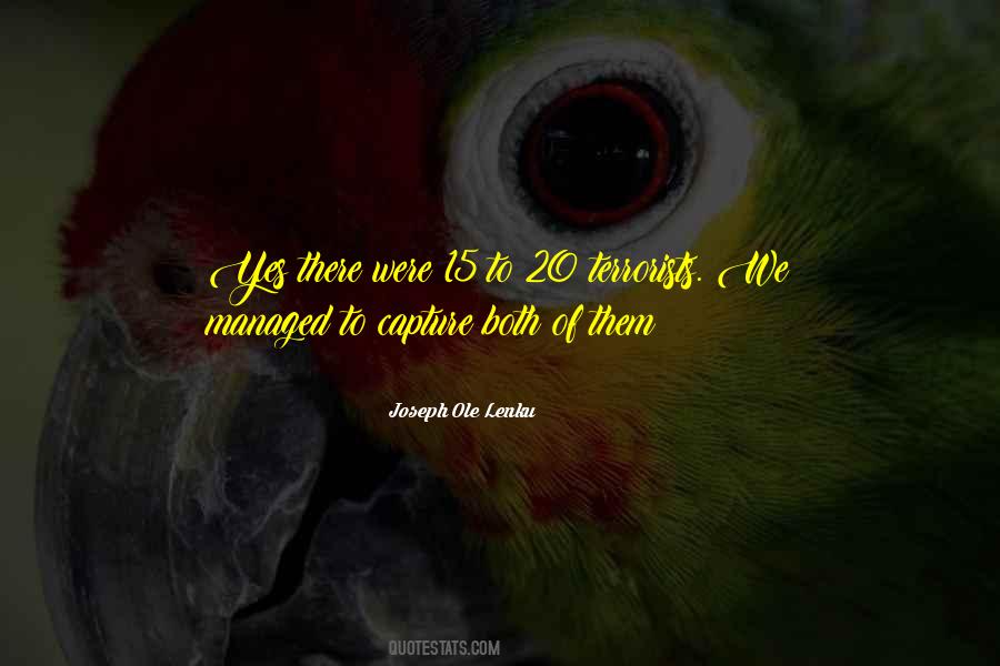 Joseph Ole Lenku Quotes #48392