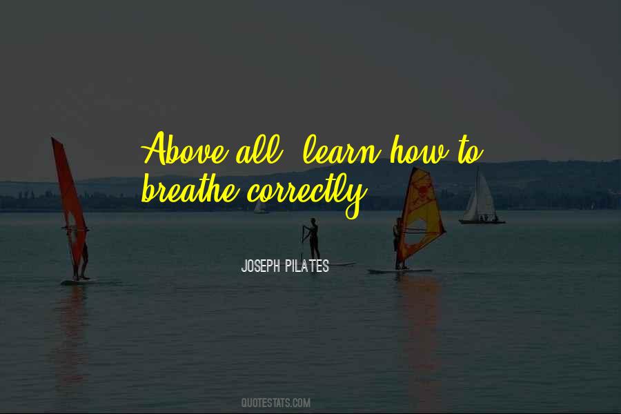 Joseph Pilates Quotes #1078778